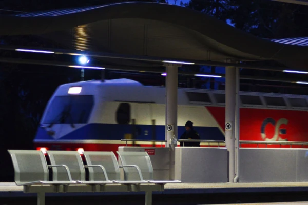 Trains in Greece