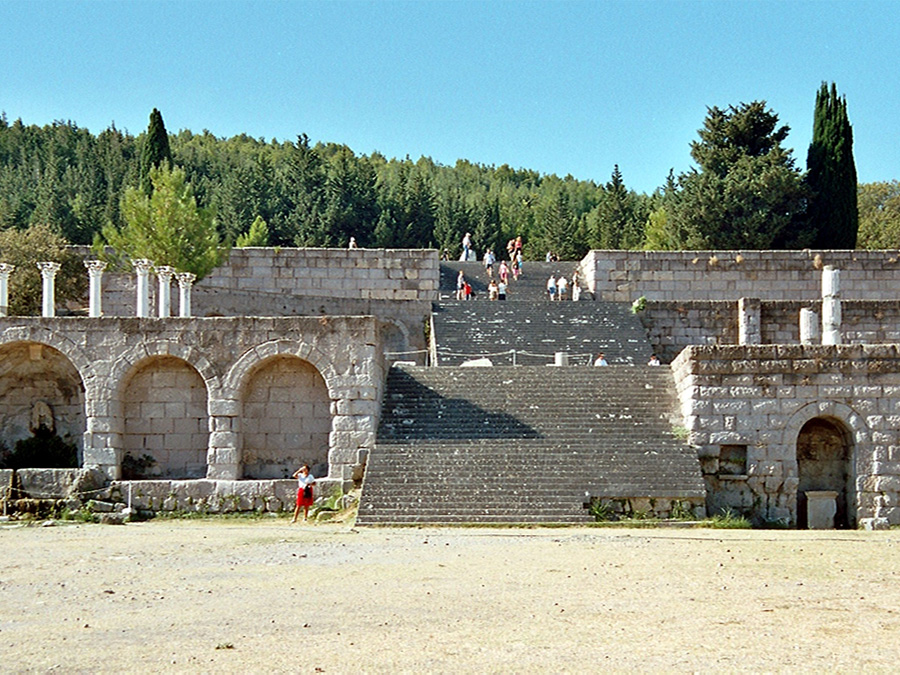 The sanctuary of Asklepios