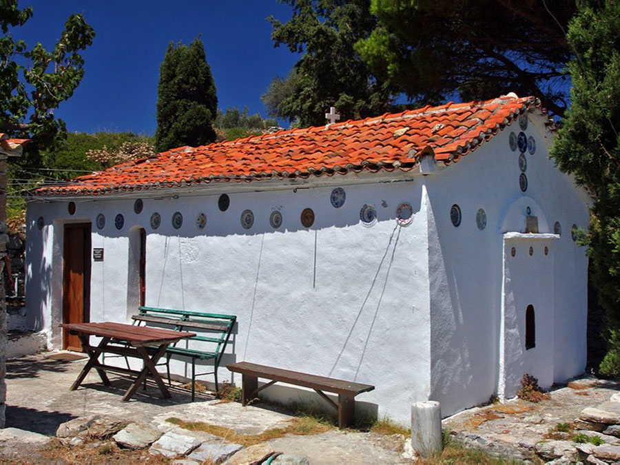 The Churches of the Castle of Skiathos