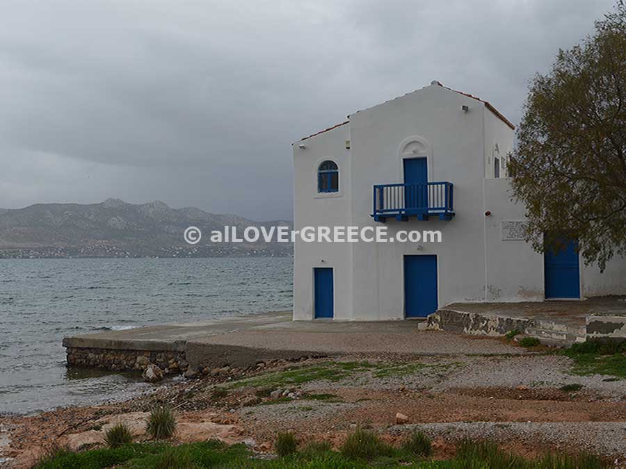 Σπίτι του ποιητή Άγγελου Σικελιανού στη Σαλαμίνα