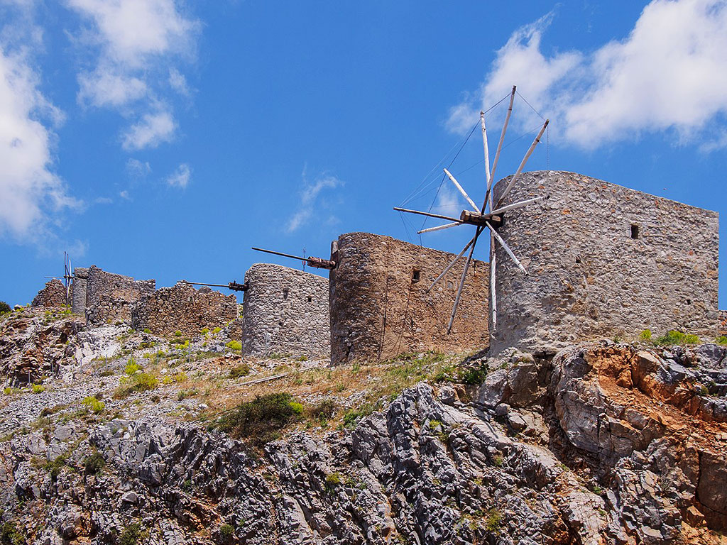 Windmills at Seli Ambelou