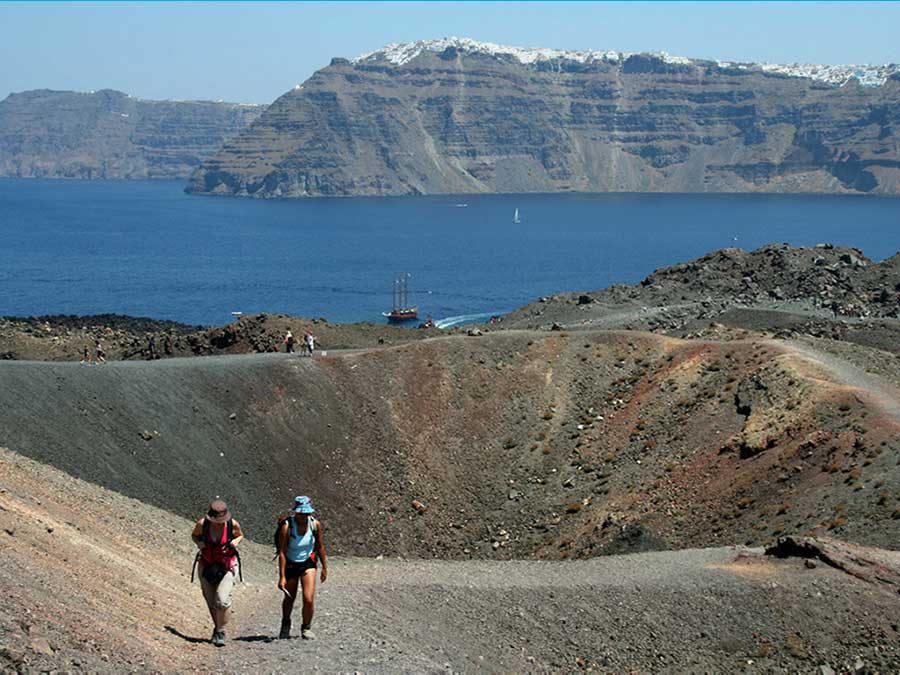 Santorini Volcano